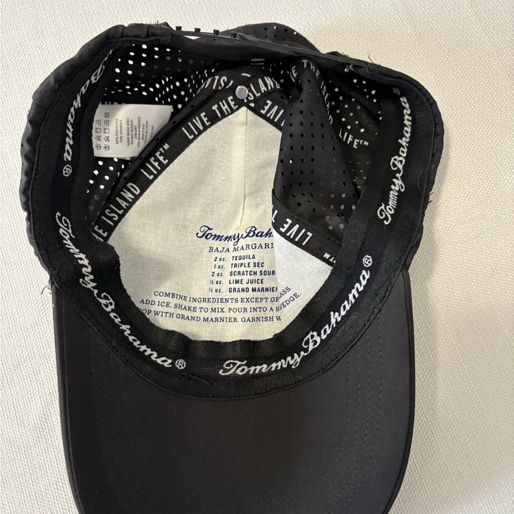 Tommy Bahama Black Golf Hat